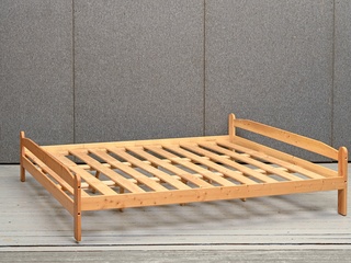 Priedes koka gulta 200x200cm 860186