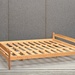 Priedes koka gulta 200x200cm 860186