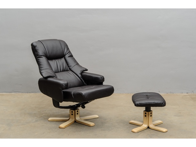 Relax krēsls ar pufu 206028