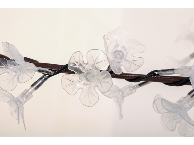 LED koks, rozā-balts 910005PW